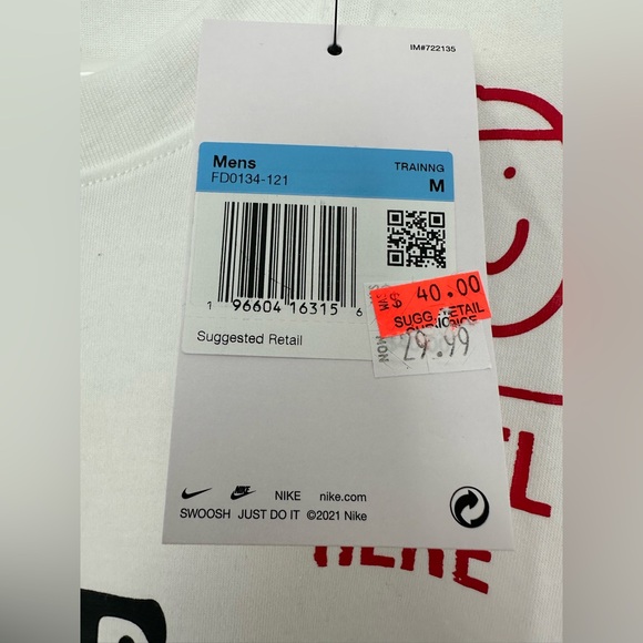 NWT NIKE M DRI-FIT TEE 6/1 - Picture 6 of 7
